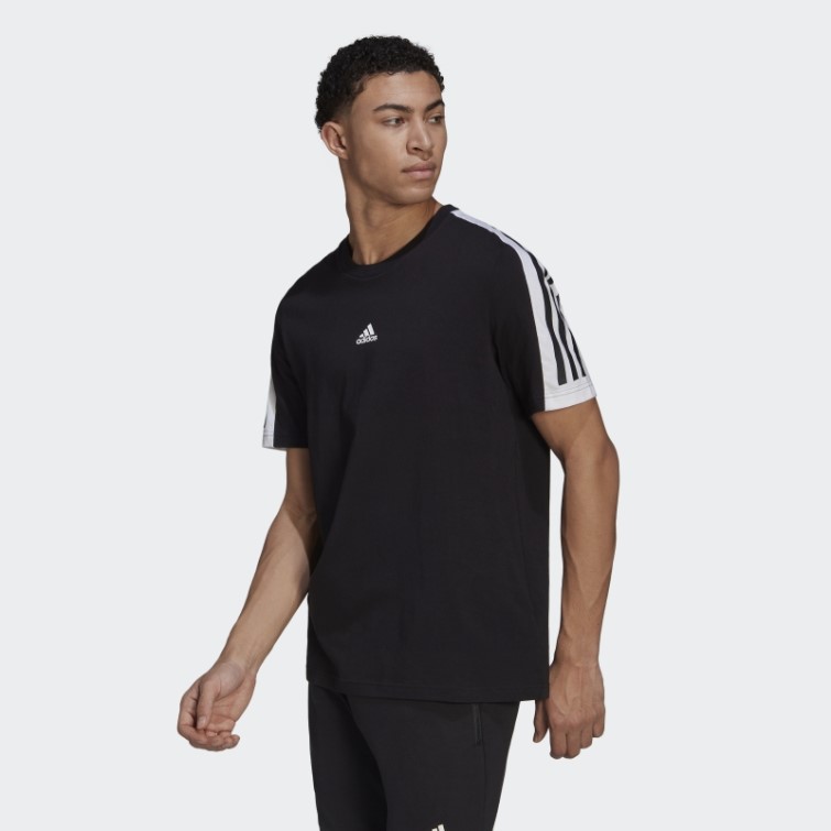 Adidas Future Icon 3-stripes T-shirt Noir