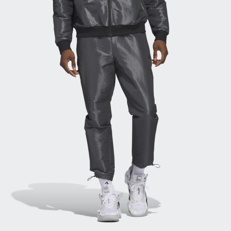 Pantalon De Voyage Harden Gris Adidas