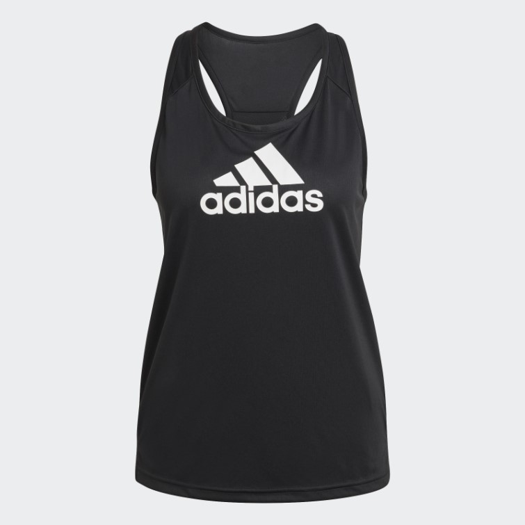 Adidas Aeroready Designed 2 Move Logo Débardeur Sport Noir