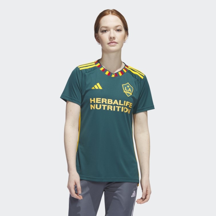 Maillot Extérieur La Galaxy 23/24 Mystère Vert Adidas