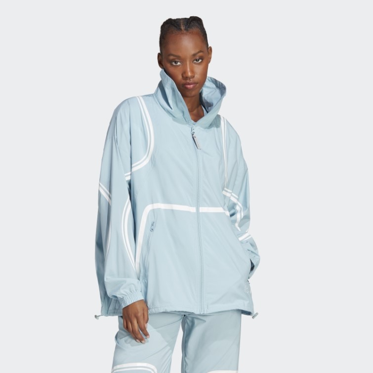 Adidas By Stella Mccartney Veste Tissée Truepace Gris Cendre Mode
