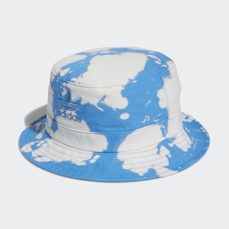 Bob Adidas Bleu à Teinture Inversée