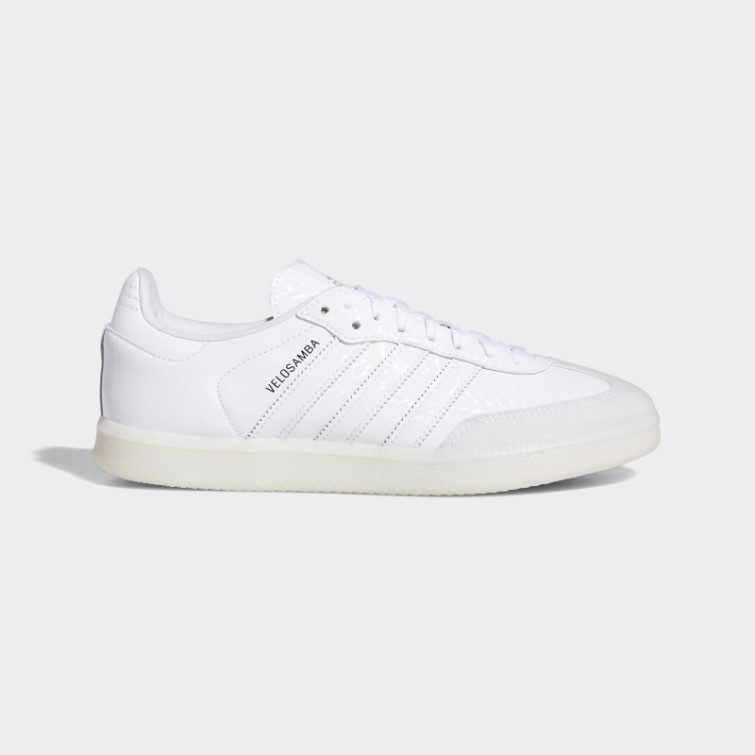 Les Chaussures De Vélo Vegan Velosamba Blanc Adidas