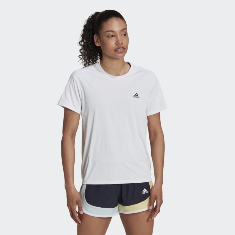 Run It Running Tee Adidas Blanc
