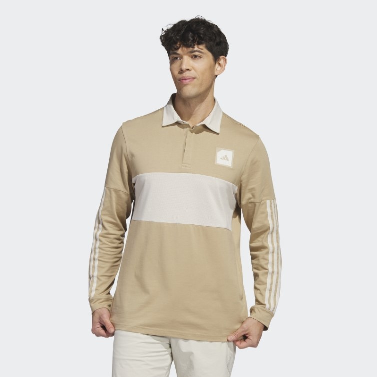 Adidas Chanvre Adicross Polo De Golf à Manches Longues