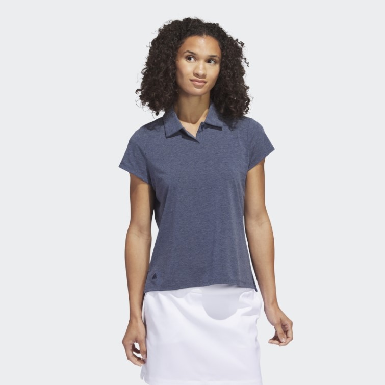 Go-to Polo Chiné Adidas Bleu Marine