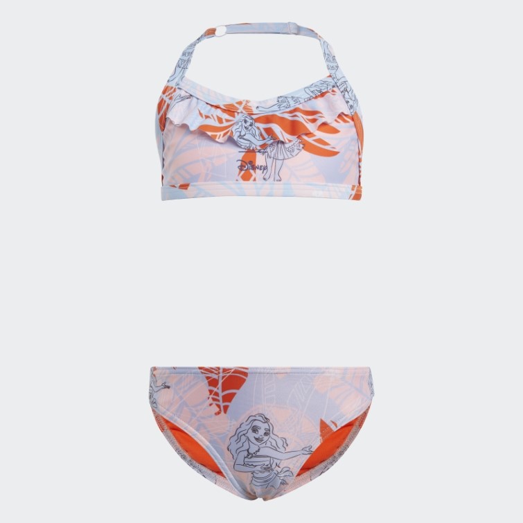 Adidas X Disney Moana Bikini Chaud Bleu Aube