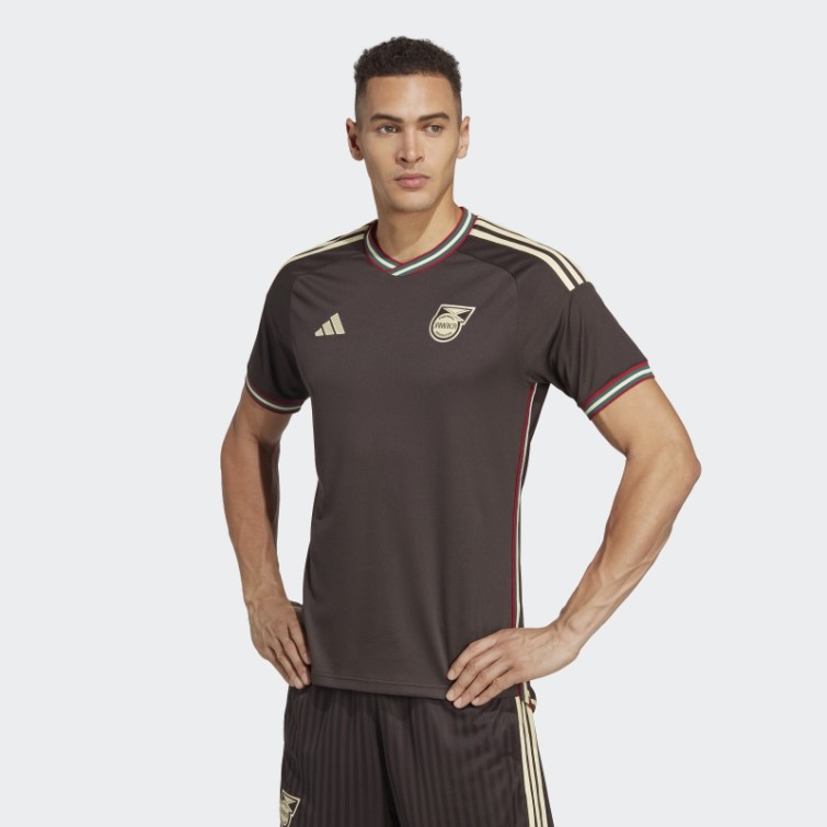 Maillot Adidas Jamaica 23 Away Marron Nuit