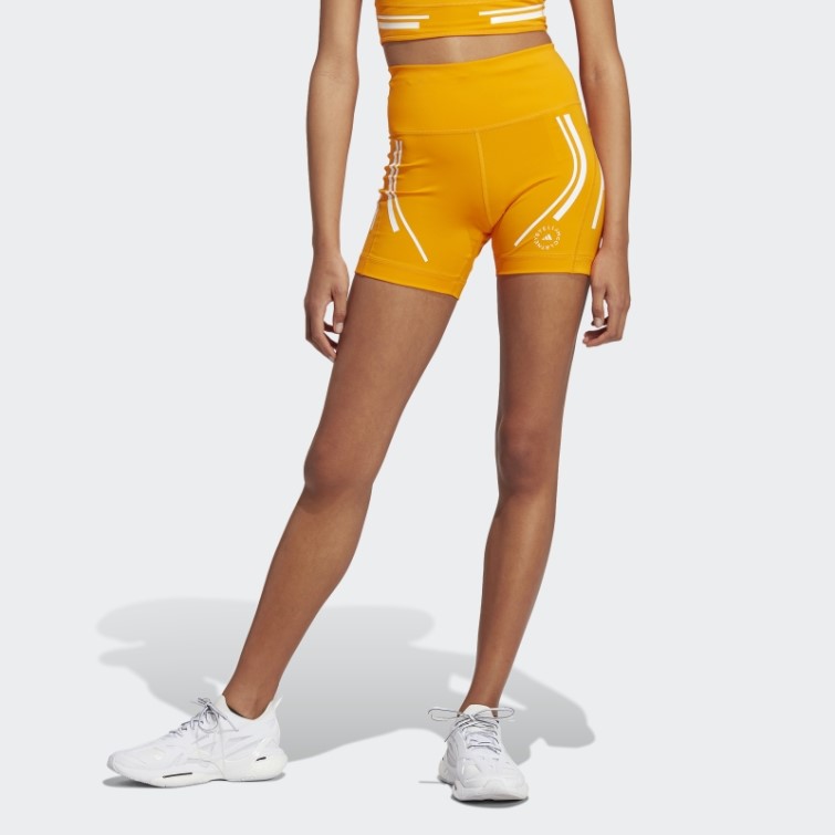 Adidas By Stella Mccartney Short De Course Truepace Mode Orange