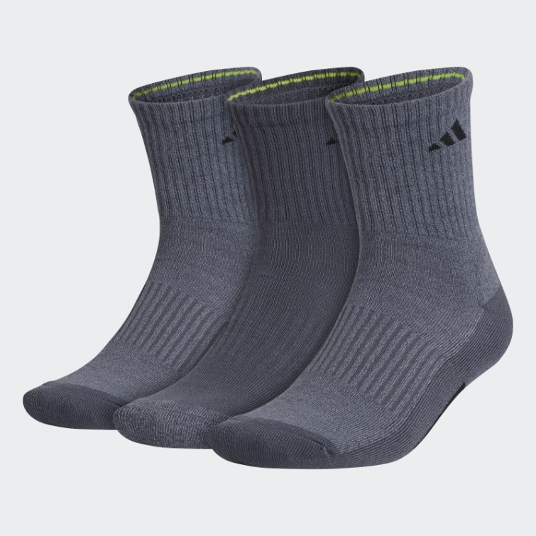 Chaussettes Mi-mollet Matelassées X 3 Paires Gris Adidas
