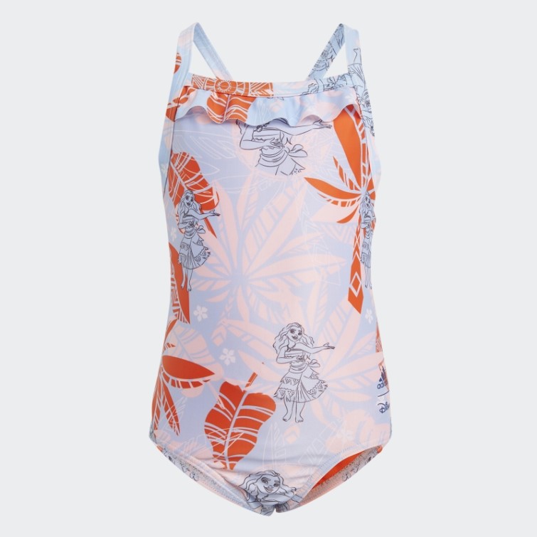 Bleu Aube Adidas X Disney Moana Maillot De Bain Chaud