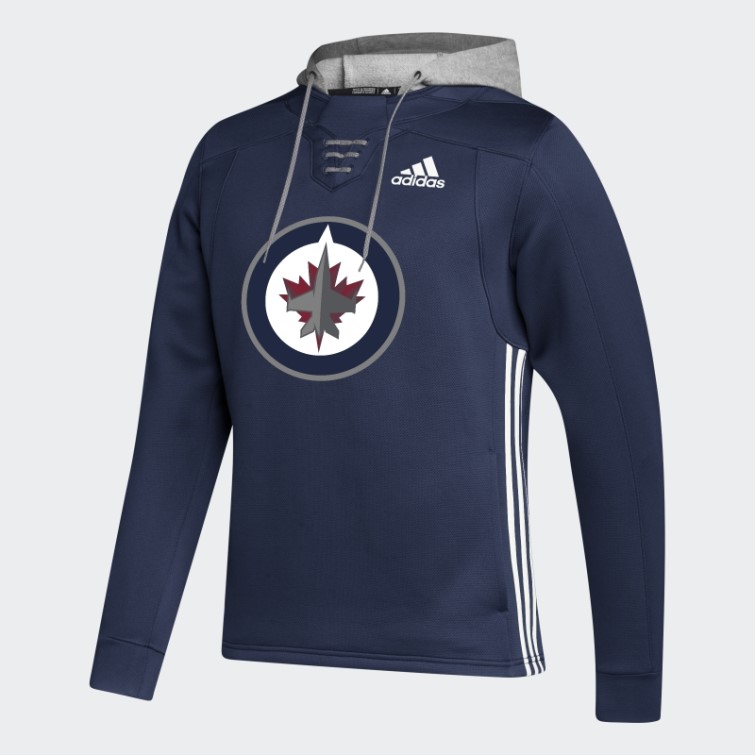 Adidas Jets Skate Sweat à Capuche En Dentelle Bleu Marine