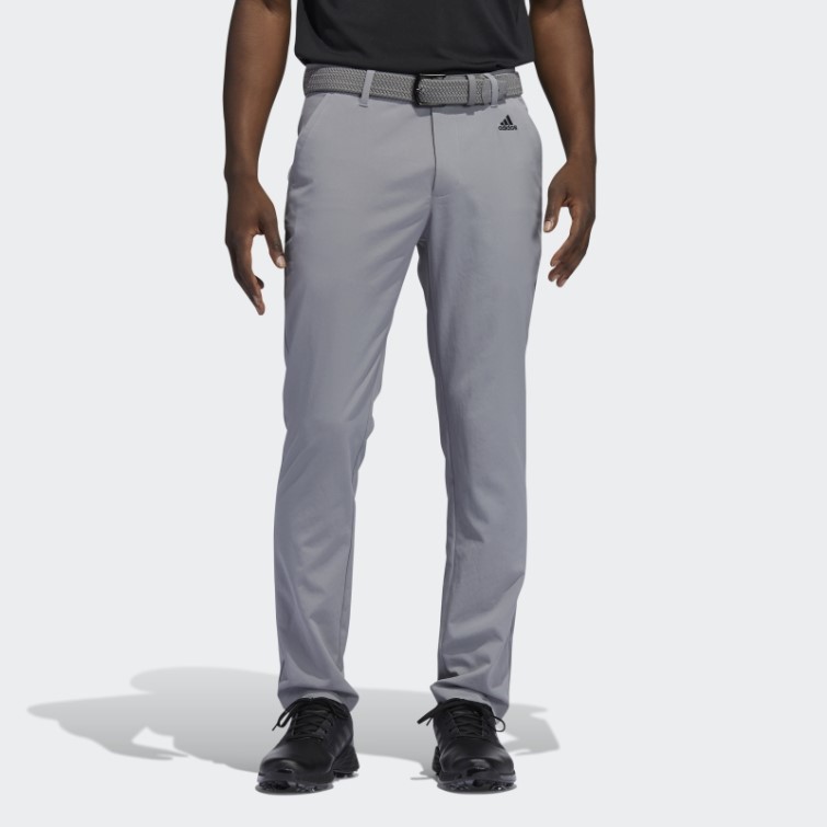 Pantalon De Golf Fuselé En Contenu Recyclé Gris Adidas