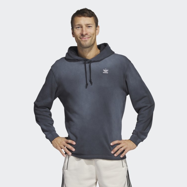 Sweat à Capuche Adidas Essentials+ Dye Noir