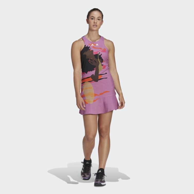 Adidas Robe Lilas Tennis New York