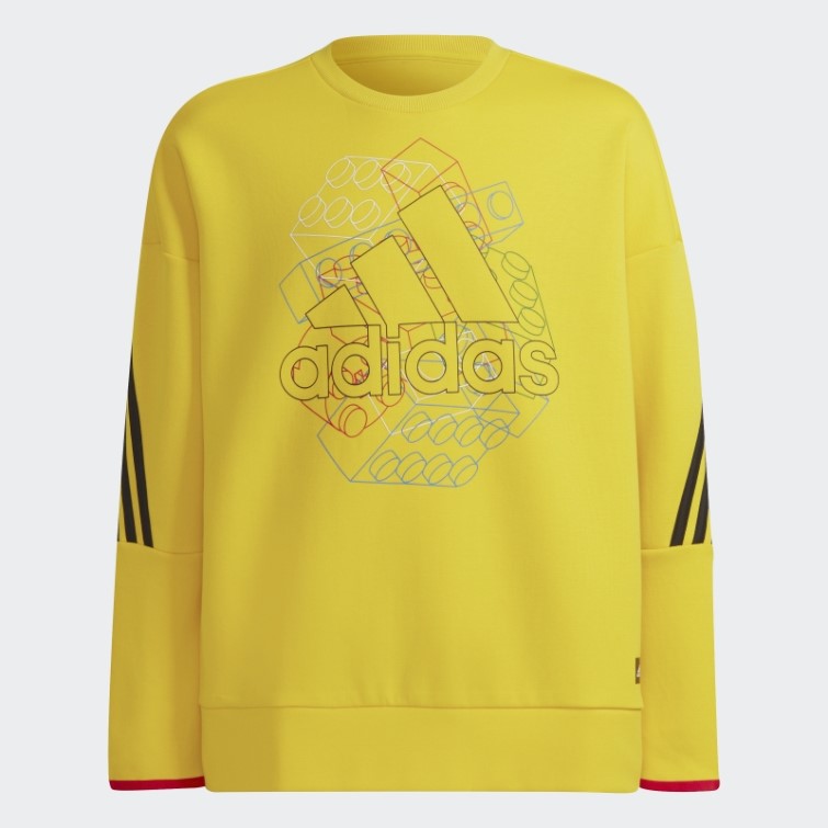 Sweat Adidas X Classic Lego Jaune Chaud