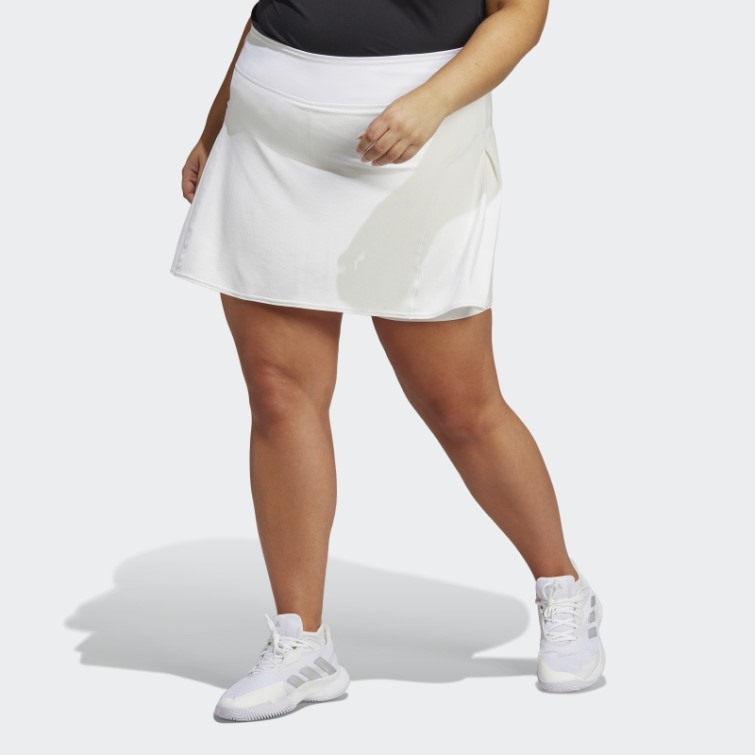 Jupe De Match De Tennis Adidas Blanche (taille Plus)