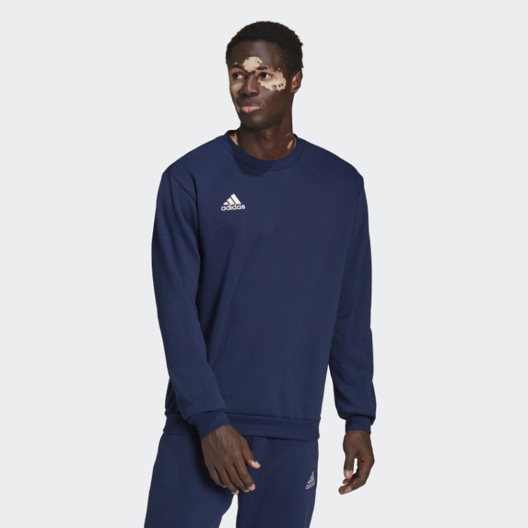 Sweat Adidas Entrada 22 Bleu Marine