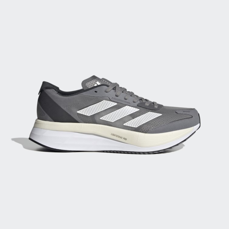 Chaussures De Course Adizero Boston 11 Gris Adidas