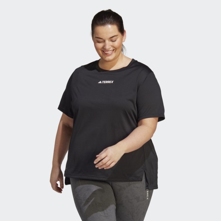 T-shirt Terrex Multi (taille Plus) Noir Adidas