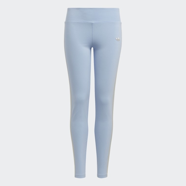 Legging Bleu Taille Haute Imprimé Graphique Adidas