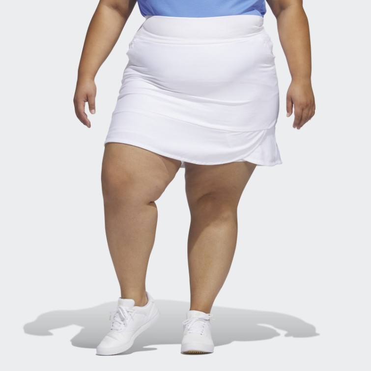 Adidas Jupe à Volants (grande Taille) Blanc
