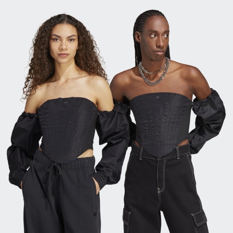 Corset Adidas Bleu Version Santiago Noir (neutre)