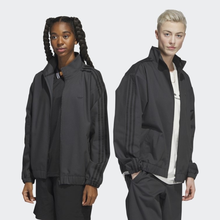 Veste De Survêtement Adidas Skateboarding Firebird En Carbone (non Genrée)