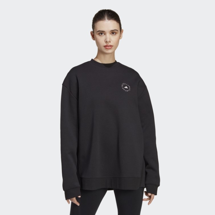 Adidas By Stella Mccartney Sweat Sportswear Noir Fashion