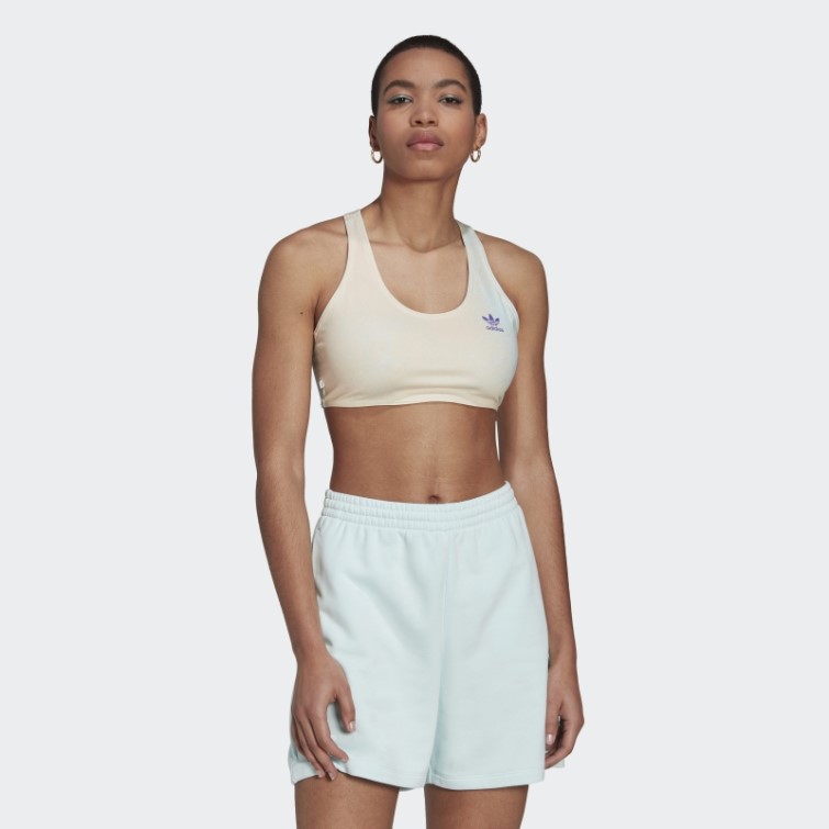 Soutien-gorge Imprimé Allover Bleu Adidas