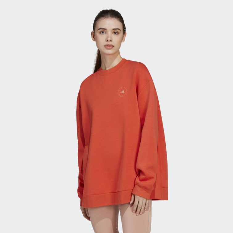 Adidas By Stella Mccartney Sportswear Sweat Fashion Burnt Cayenne