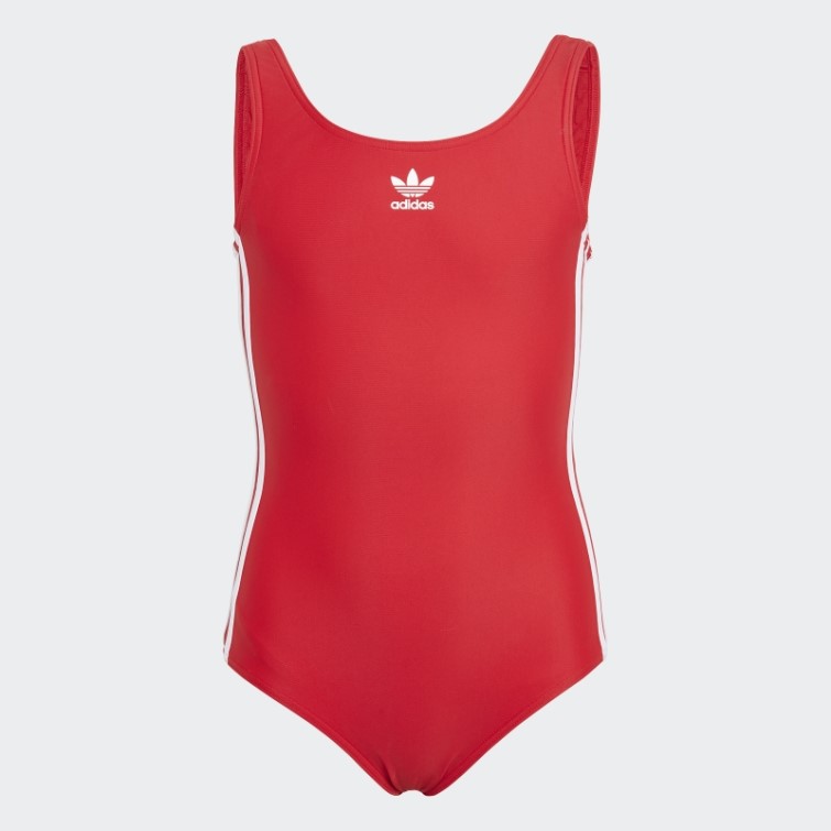 Maillot De Bain Adidas Scarlet Originals Adicolor 3 Bandes