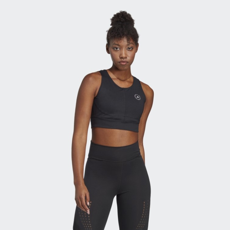 Adidas By Stella Mccartney Haut Court D'entraînement Truepurpose Mode Noir