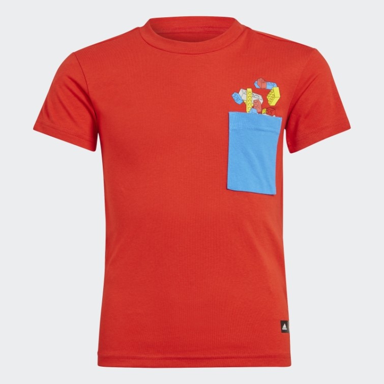 Adidas X Classic Lego T-shirt Rouge Chaud