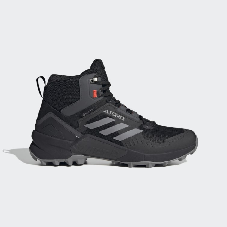 Adidas Terrex Swift R3 Mid Gore-tex Chaussures De Randonnée Gris