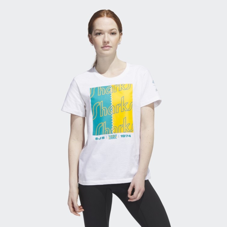 Tee Shirt Adidas Sharks Playmaker Blanc