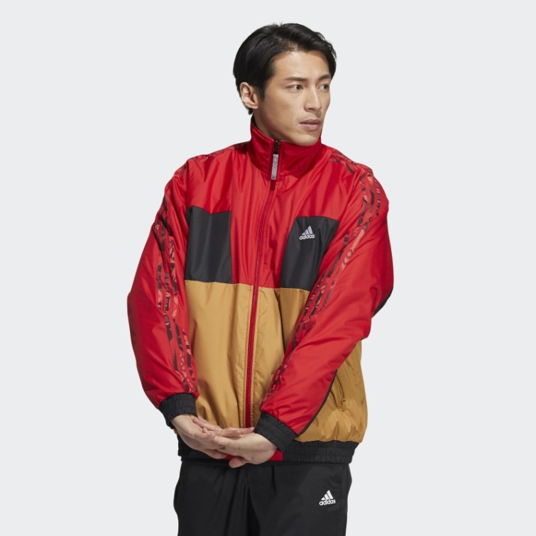 Cny Veste Tissée Réversible écarlate Adidas