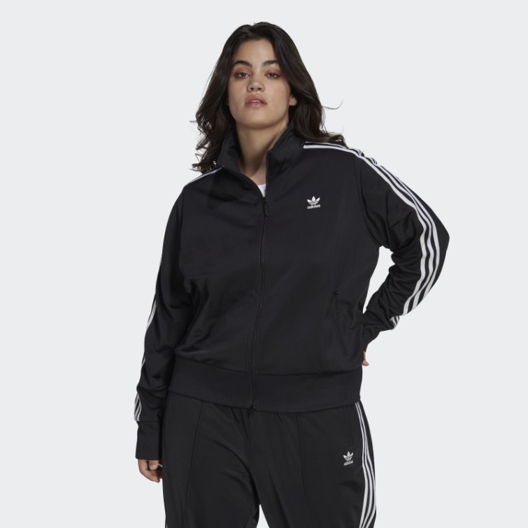 Adidas Noir Adicolor Classics Firebird Track Top (taille Plus)