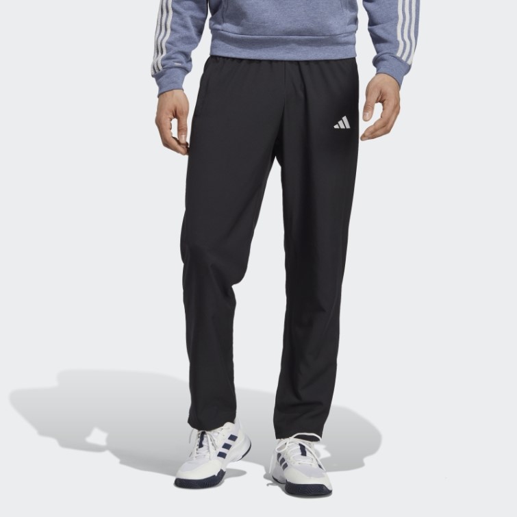 Pantalon De Tennis Tissé Stretch Noir Adidas