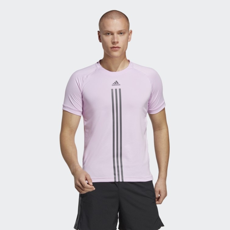 Tee Shirt Alphastrength Lilas Adidas