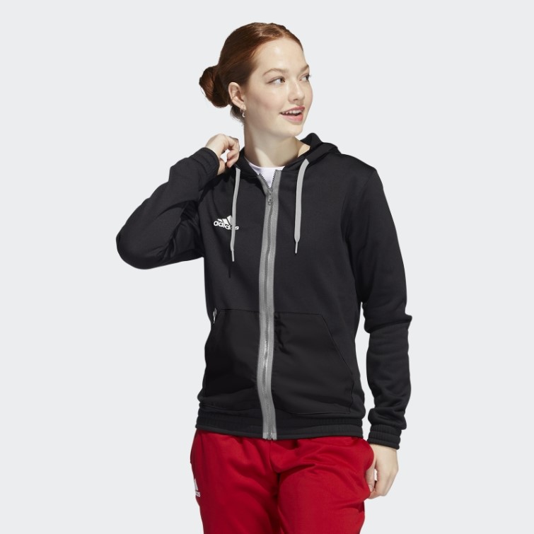 Sweat à Capuche Zippé Team Issue Noir Adidas