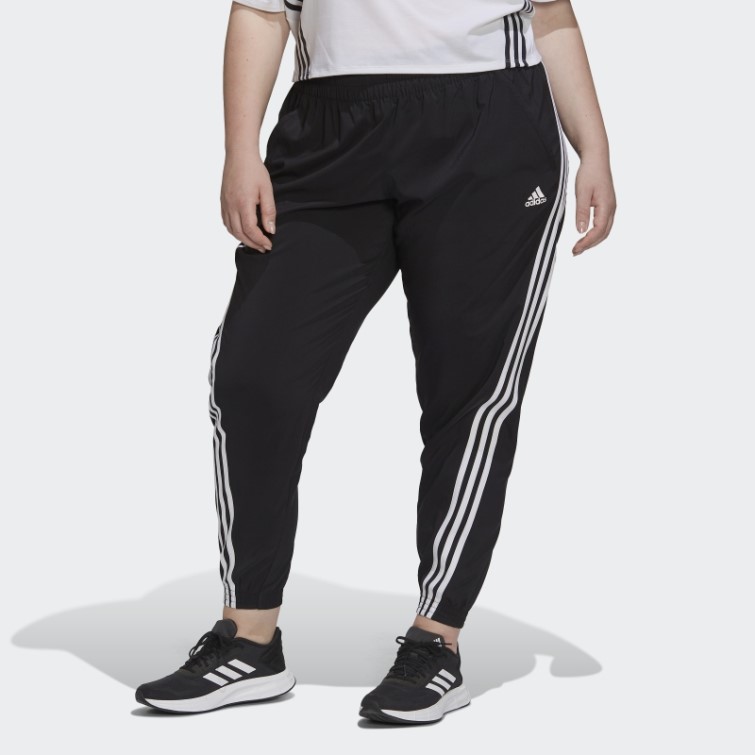 Pantalon Train Icon 3 Bandes Noir (grande Taille) Adidas
