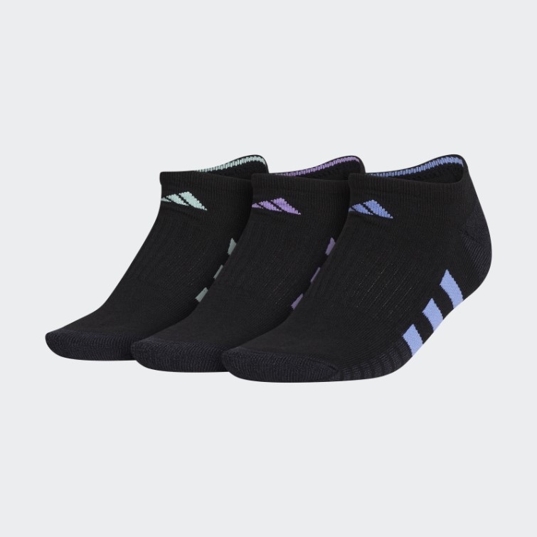 Adidas Amorti 3 Chaussettes Invisibles 3 Paires Noir
