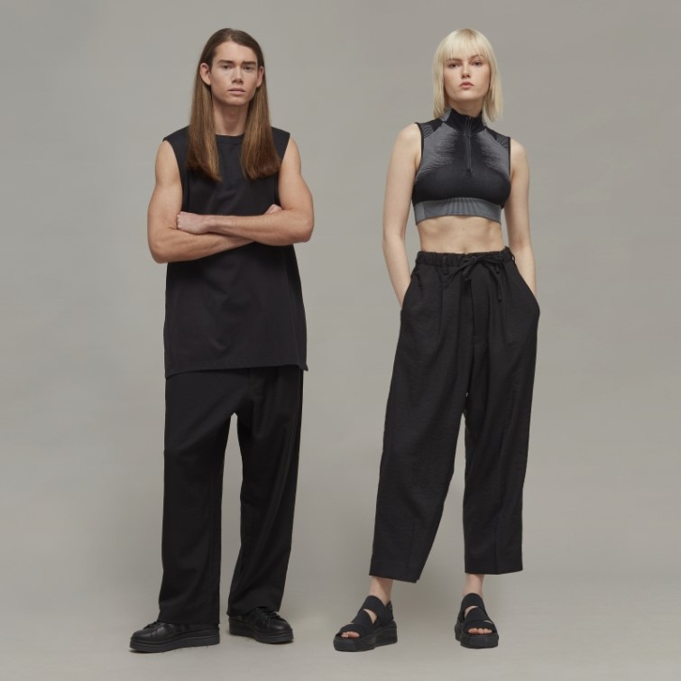 Pantalon Droit Adidas Y-3 Sport Uniform