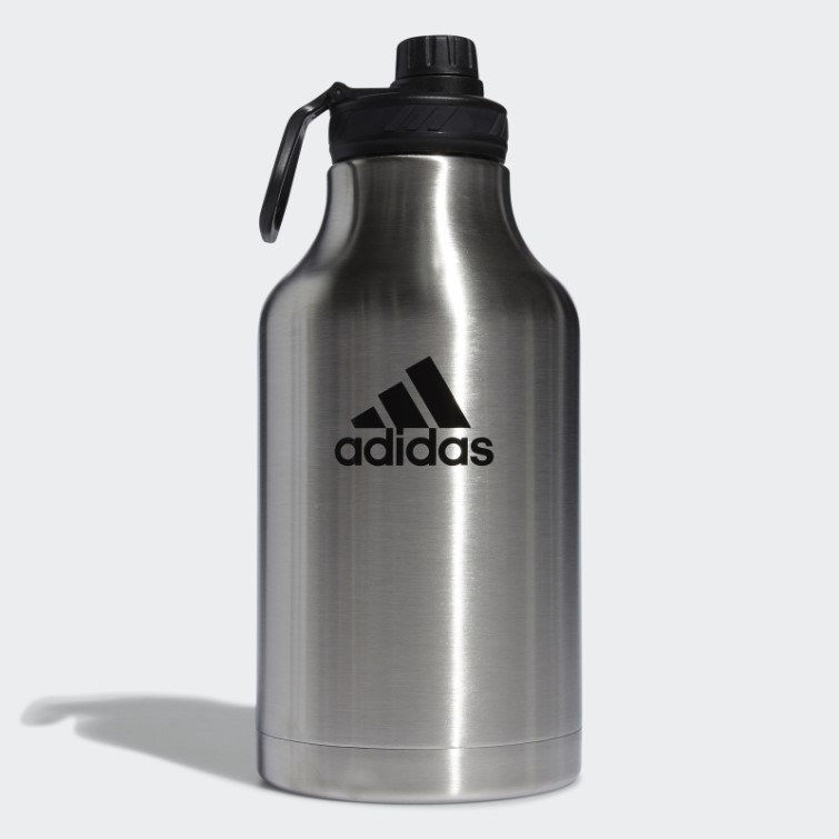 Bidon Métal Acier Transparent Adidas 2l