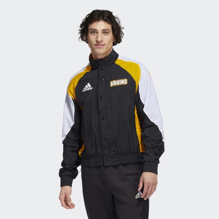Veste Bruins Reverse Retro Noir Adidas