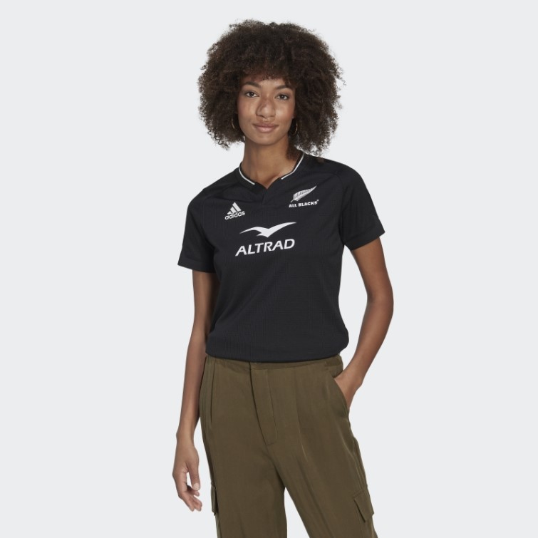 Adidas Maillot All Blacks Rugby Replica Domicile Noir