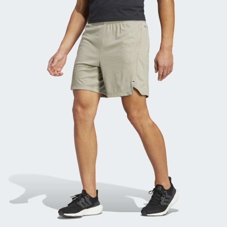 Short D'entraînement En Pu Imprimé Caillou Argenté Adidas