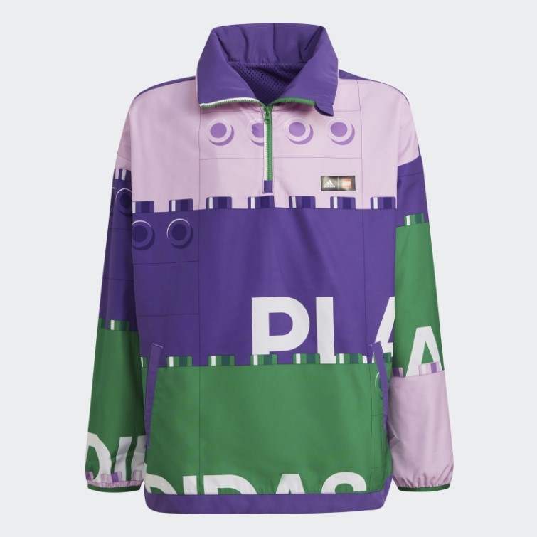 Violet Vif/vert/blanc