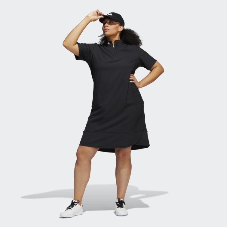 Adidas Robe Noire à Volants (grande Taille)
